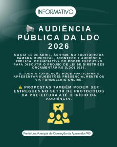 audiência pública ldo 2026