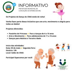 projetos de dança do cras