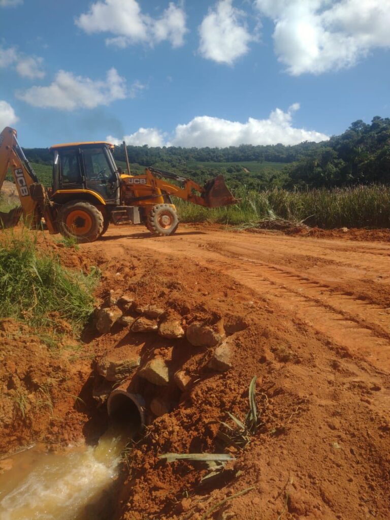 Manutenção das estradas rurais
