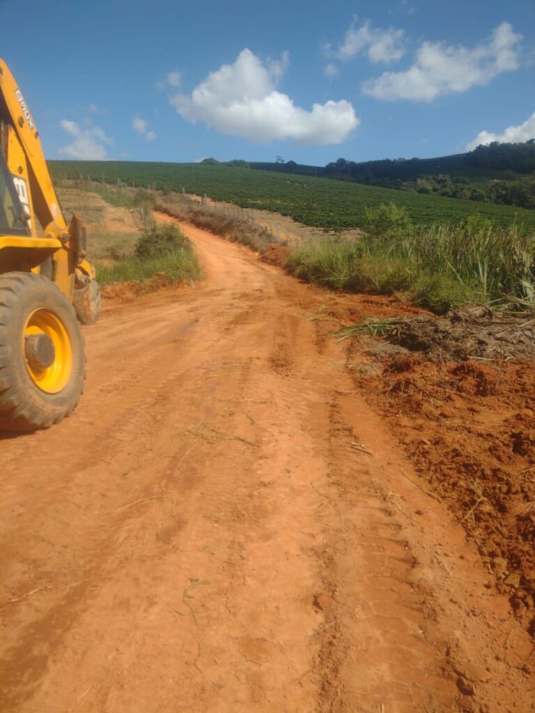Manutenção das estradas rurais

