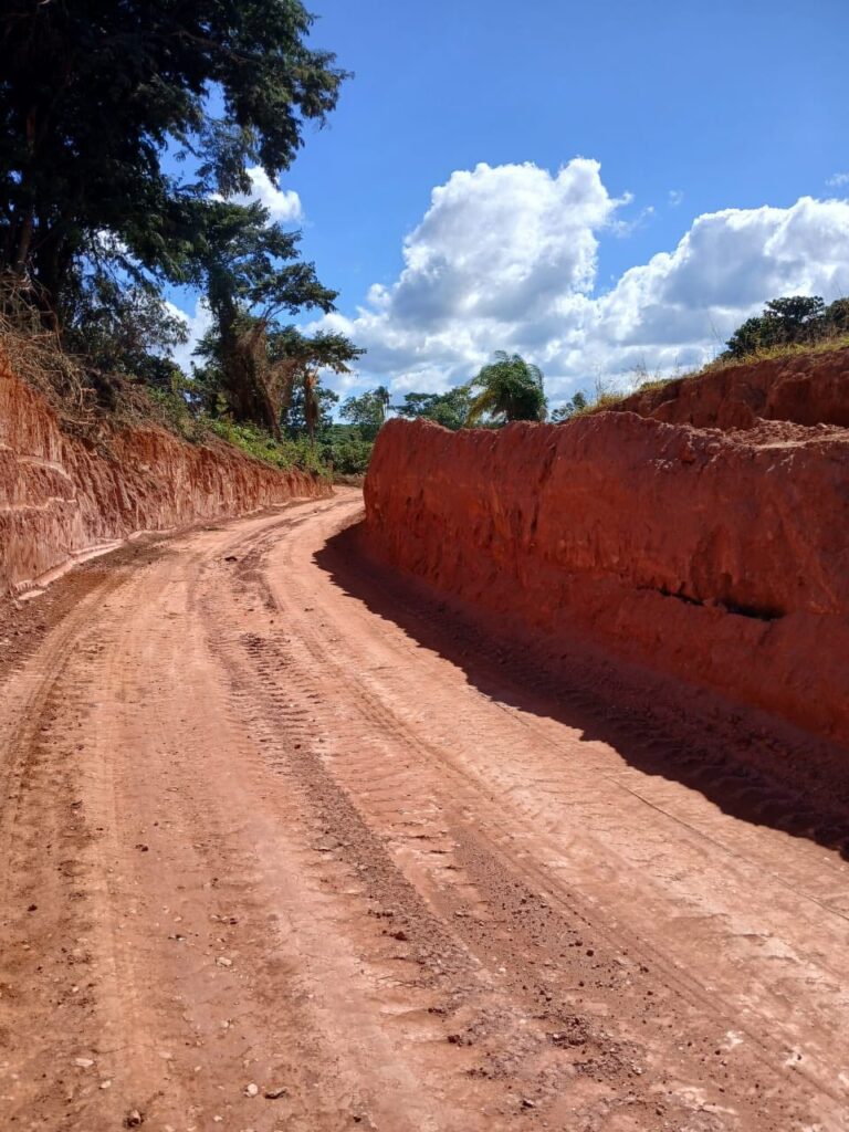 Manutenção das estradas rurais

